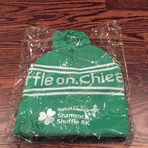 Shamrock Shuffle pom Pom hat